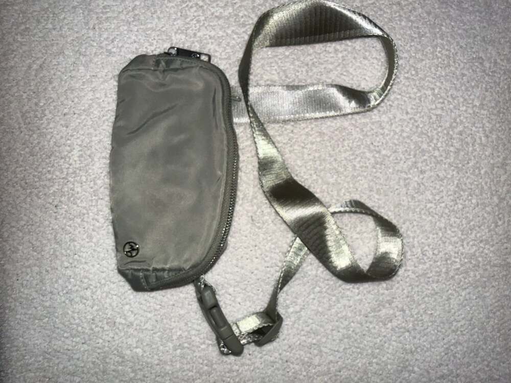 Pander Belt Bag Green Nylon Crossbody Fanny Pack